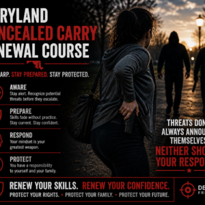 Maryland Concealed Carry Renewal Course (8 hour)