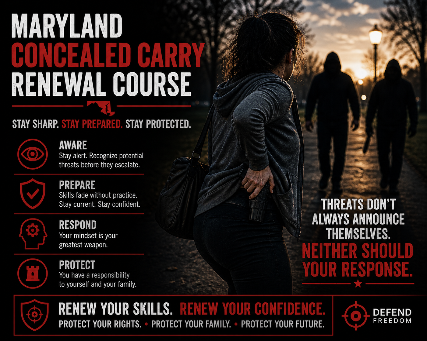 Maryland Concealed Carry Renewal Course (8 hour)
